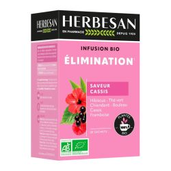 Herbesan Infusion Élimination Bio 20 Sachets