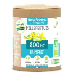 Nat&Form Millepertuis Bio 90 gélules