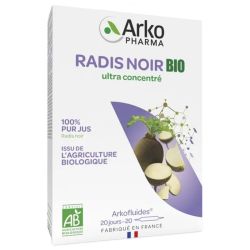 Arkofluides Radis Noir Bio 20 Ampoules
