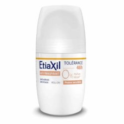 Etiaxil anti-transpirant roll-on Tolérance 48h peaux sensibles 50ml