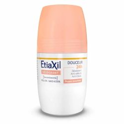 Etiaxil déodorant roll-on douceur 24h peaux sensibles 50ml