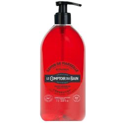Le Comptoir du Bain savon de marseille coquelicot 1 litre