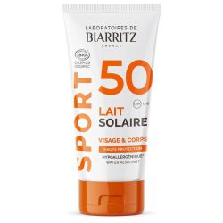 Laboratoires De Biarritz sport lait solaire SPF50 Bio 50ml