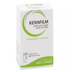 Ducray Kerafilm Verrucide Coricide Voies Cutanées 10 ml