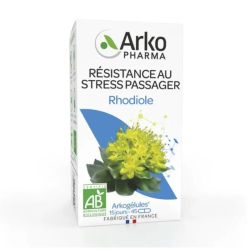 Arkogélules Rhodiole stress passager Bio 45 gélules