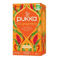 Pukka trois gingembres bio 20 sachets