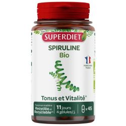 Superdiet Spiruline Bio 45 gélules