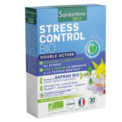Santarome Stress Control Bio Safran détresse 30 gélules
