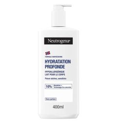 Neutrogena hydratation profonde lait corps hypoallergénique 400 ml