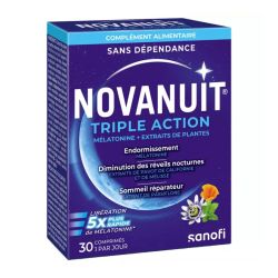 Novanuit sommeil 30 comprimés