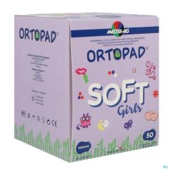 Ortopad Soft Girls pansements ophtalmique Médium 50 pièces
