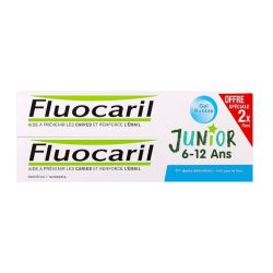 Dentifrice Junior 6-12 ans goût bubble gum 2x75ml
