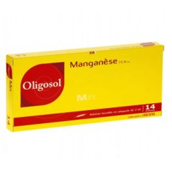 Oligosol manganèse 28 ampoules