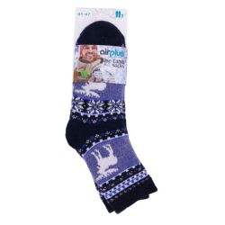 Arplus Aloe cabin chaussettes hydratantes cerf bleu 41-47
