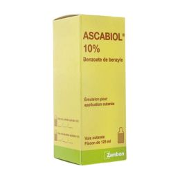 Ascabiol 10 % lotion contre la gale 125ml