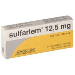 Sulfarlem 12,5 Mg 60 comprimés