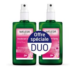 Weleda déodorant spray à la Rose Musquée 2 x 100ml