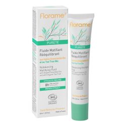 Florame Pureté Fluide Matifiant Rééquilibrant Bio 40 ml