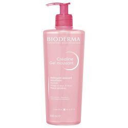 Crealine gel moussant visage et yeux 500ml
