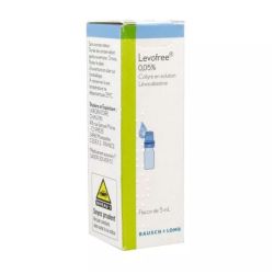 Levofree collyre en solution 0,05 % 1 flacon compte-goutte 5ml