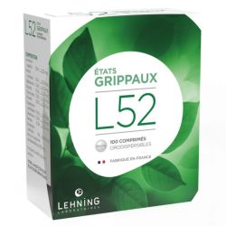 Lehning L52 états grippaux 100 comprimés