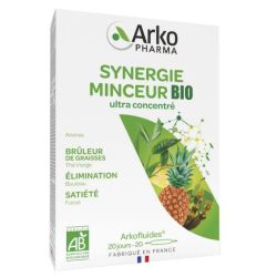 Arkofluides Synergie Minceur Bio 20 Ampoules