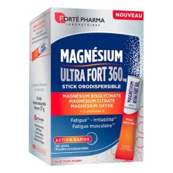 Forté Pharma Magnésium Ultra Fort 360 mg 30 sticks orodispersibles