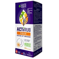 Sante Verte ActiRub sirop toux sèche et grasse adultes et enfants 150ml