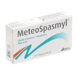 Meteospasmyl mal de ventre 20 capsules molles