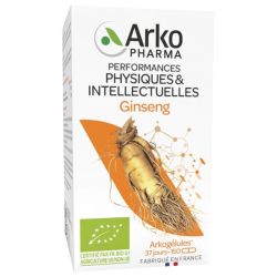 Arkogélules ginseng bio tonus vitalité 150 gélules