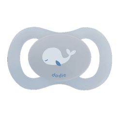 Dodie sucette anatomique new born motif baleine dès la naissance