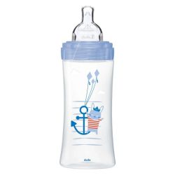 Dodie Biberon Sensation+ marin débit 3 +6 mois 330ml