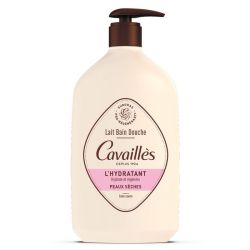 Cavaillès lait bain douche peaux sèches l'hydratant 1 litre