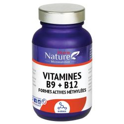 Pharm Nature Micronutrition Vitamines B9 + B12 30 gélules