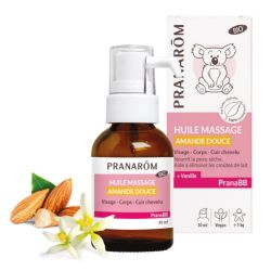 Pranarôm PranaBB huile de massage amande douce bio 30ml
