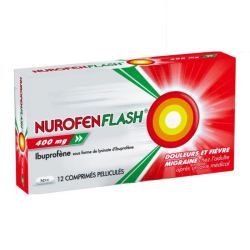 Nurofenflash 400mg 12 comprimés pelliculés