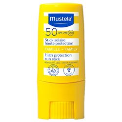 Mustela Stick Solaire Haute Protection SPF50 Famille 9ml