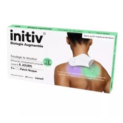 Initiv soulage la douleur 3 patchs nuque