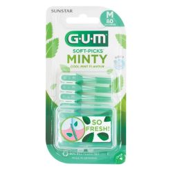 Gum Soft-Picks Bâtonnet Interdentaire Medium Confort Flex Mint x80