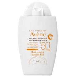 Avène Protection solaire fluide minéral très haute protection SPF50+ 40ml