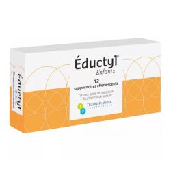 Eductyl suppositoire enfant 12 unités