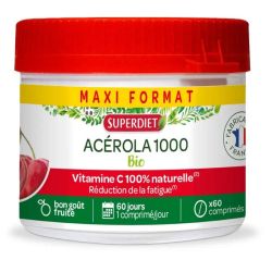 Super diet Acerola 1000 Bio 60 comprimés