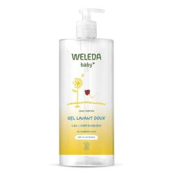 Weleda Baby gel lavant doux Calendula 2 en 1 sans parfum 750ml