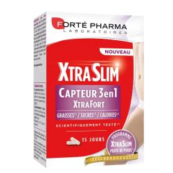Forté Pharma XtraSlim Capteur 3 en 1 XtraFort 60 Gélules
