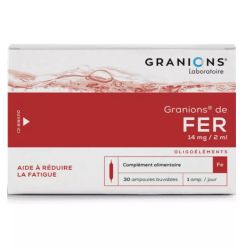 Granions Fer 30 Ampoules buvables