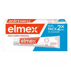 Elmex Anti-Caries original dentifrice bouclier double protection 2x75ml