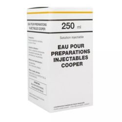 Cooper solution pour préparation injectable, boîte 1 flacon 250ml