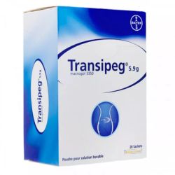 Bayer Transipeg 5,9 g Poudre pour solution buvable en sachet 20 sachets