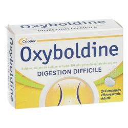 Cooper Oxyboldine digestion difficile 24 comprimés