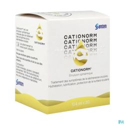 Cationorm émulsion ophtalmique 30x4ml